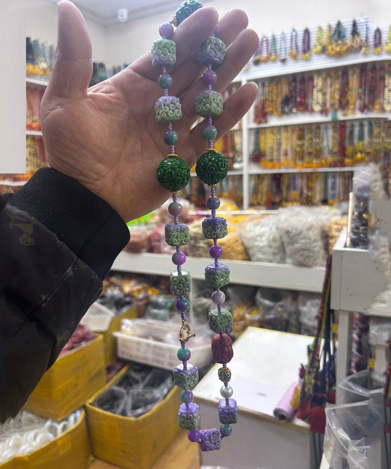 Delicate Artisan Pearl Necklace