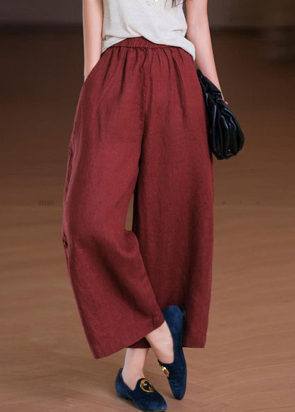 A Vintage Style Pants with Delicate Timeless Details