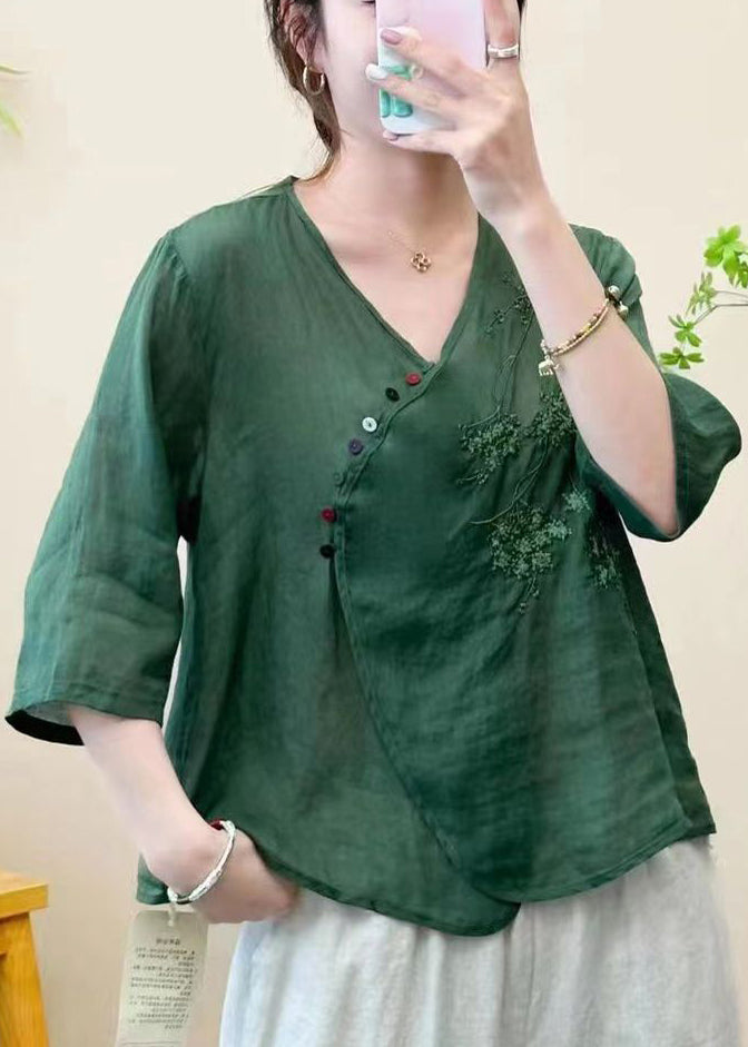 A Vintage Style Blouse with Delicate Timeless Details