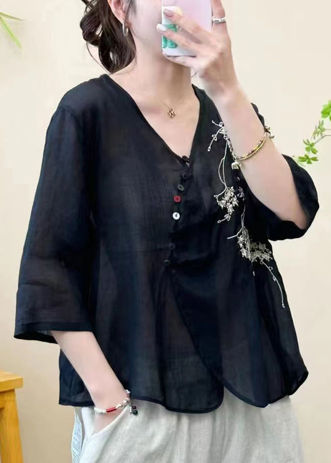 A Vintage Style Blouse with Delicate Timeless Details