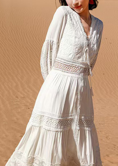 A Vintage Style Dress with Delicate Timeless Details