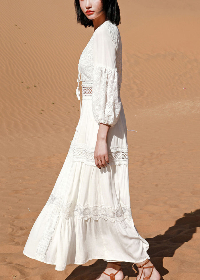 A Vintage Style Dress with Delicate Timeless Details