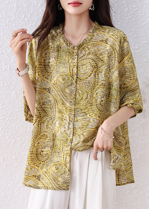 A Vintage Style Shirt with Delicate Timeless Details