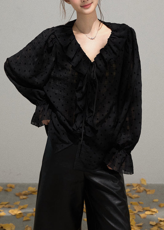 A Vintage Style Blouse with Delicate Timeless Details