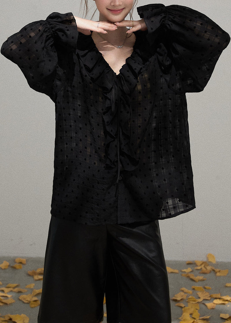 A Vintage Style Blouse with Delicate Timeless Details
