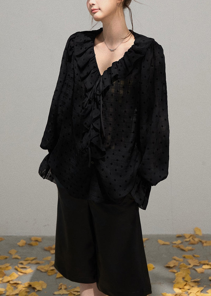 A Vintage Style Blouse with Delicate Timeless Details