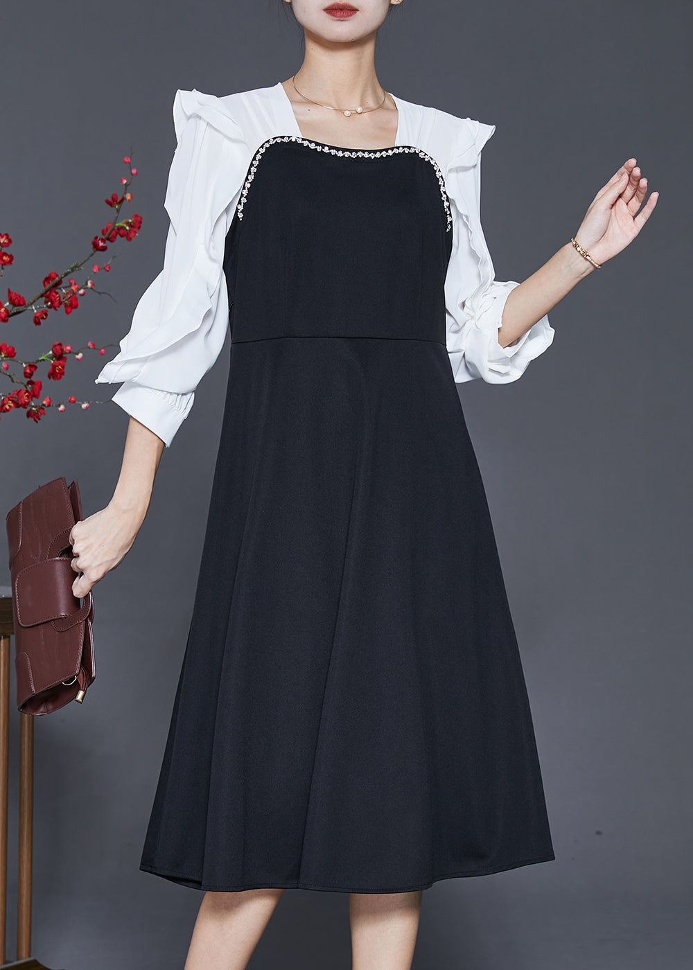 Elegantly Styled Dress for Everyday Wear