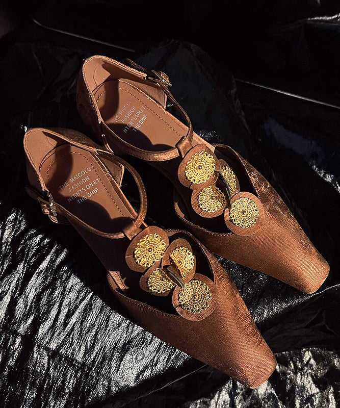 Vintage Inspired Orthopedic Heels
