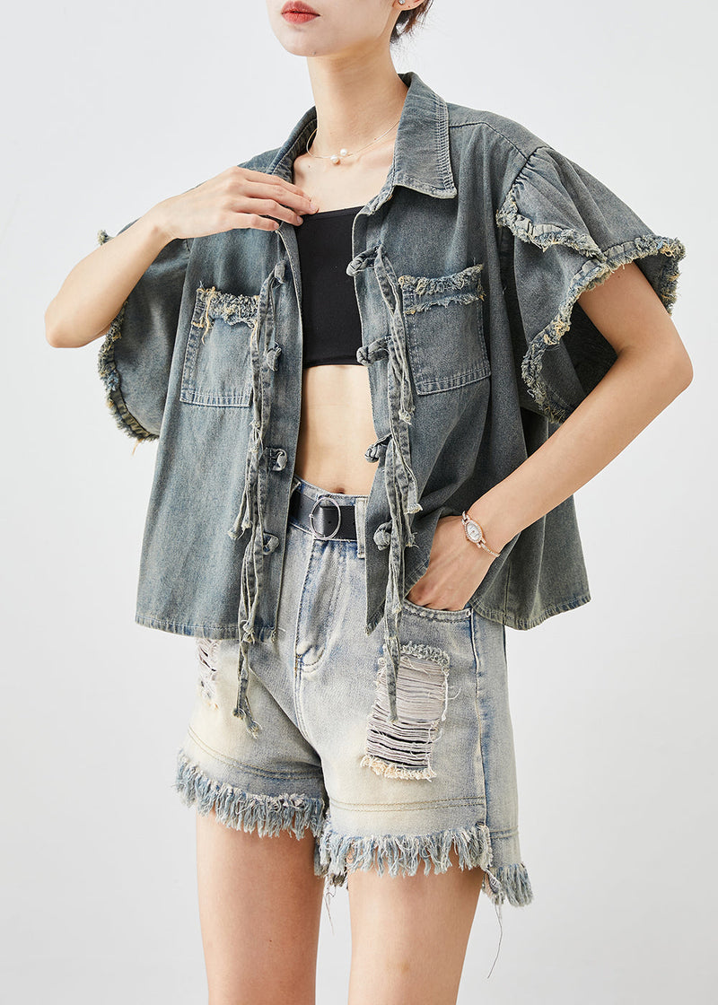 A Vintage Style Shirt with Delicate Timeless Details