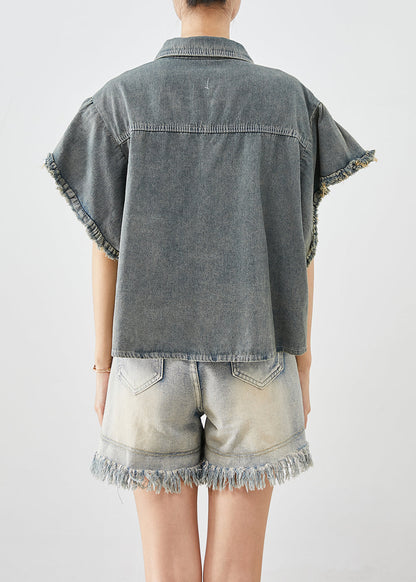 A Vintage Style Shirt with Delicate Timeless Details