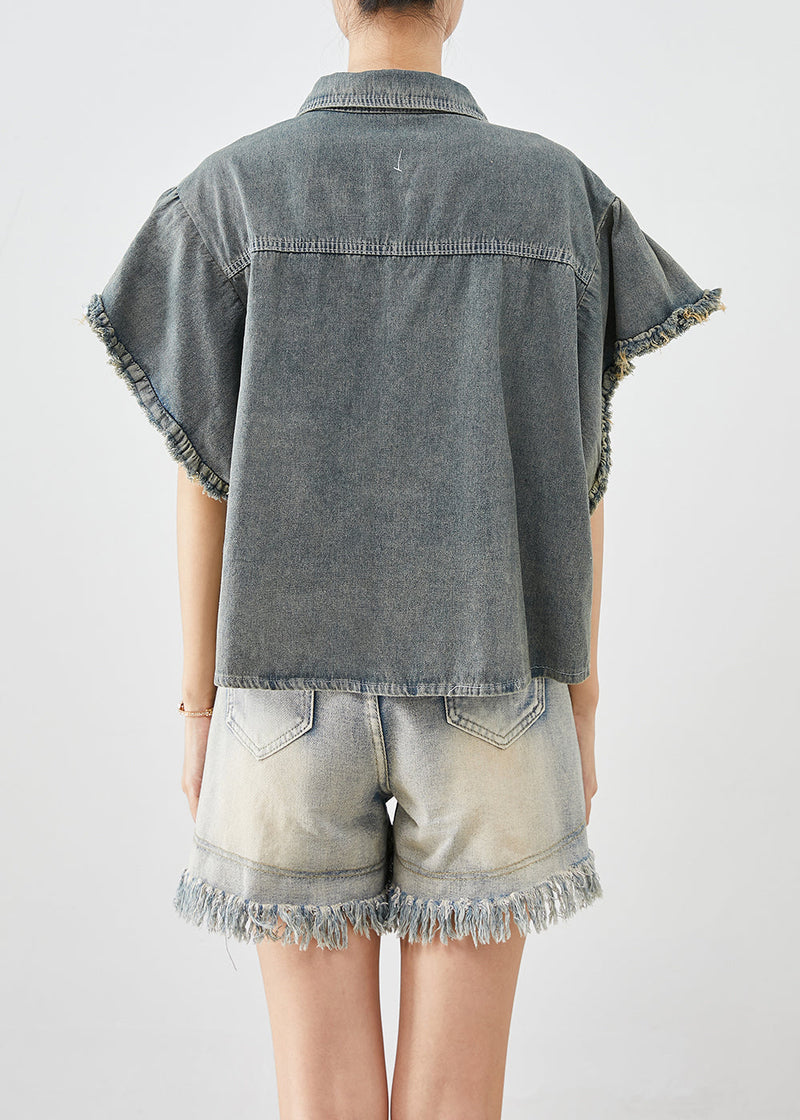 A Vintage Style Shirt with Delicate Timeless Details