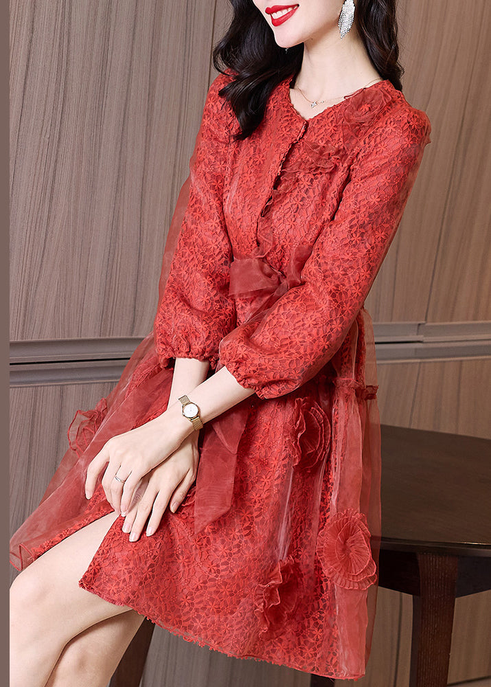 A Vintage Style Dress with Delicate Timeless Details