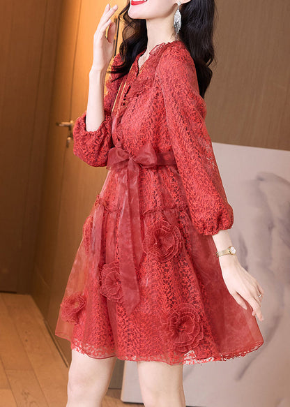 A Vintage Style Dress with Delicate Timeless Details
