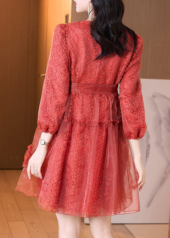 A Vintage Style Dress with Delicate Timeless Details