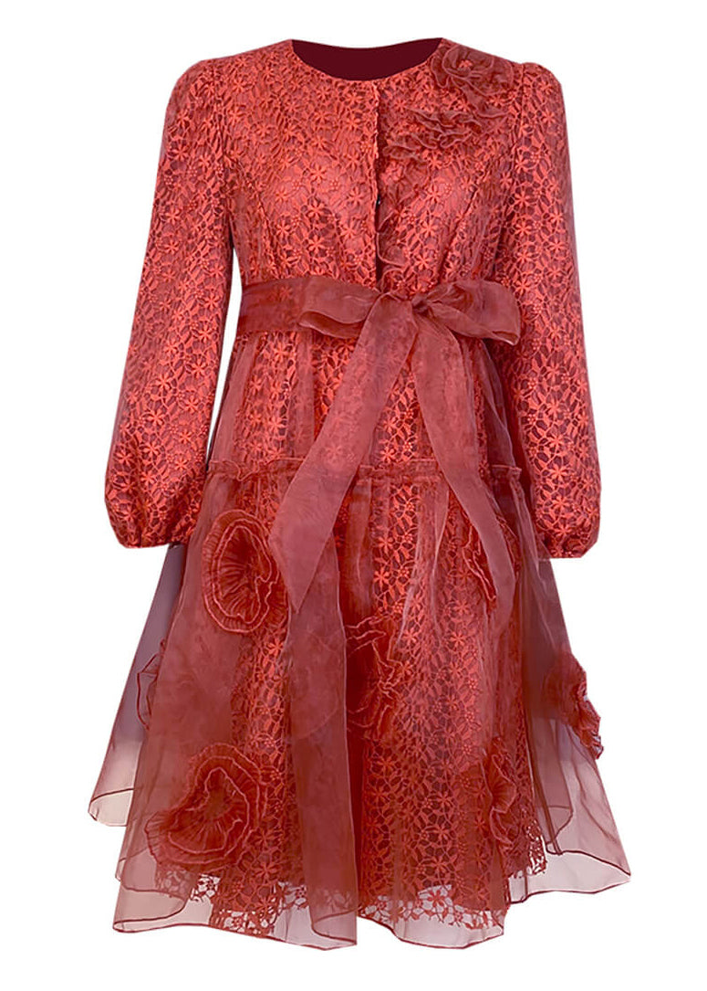 A Vintage Style Dress with Delicate Timeless Details