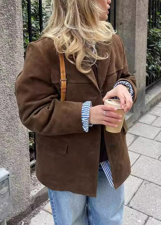 A Vintage Style Coat with Delicate Timeless Details