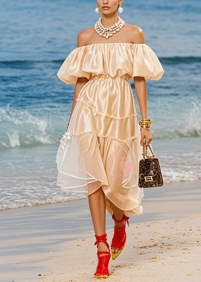 A Vintage Style Dress with Delicate Timeless Details