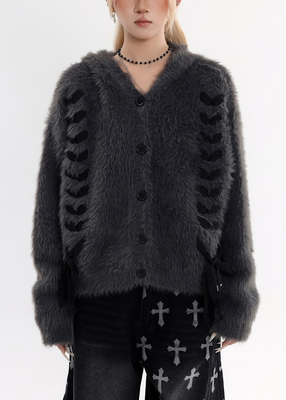 Vintage Inspired Cardigan with a Contemporary Edge