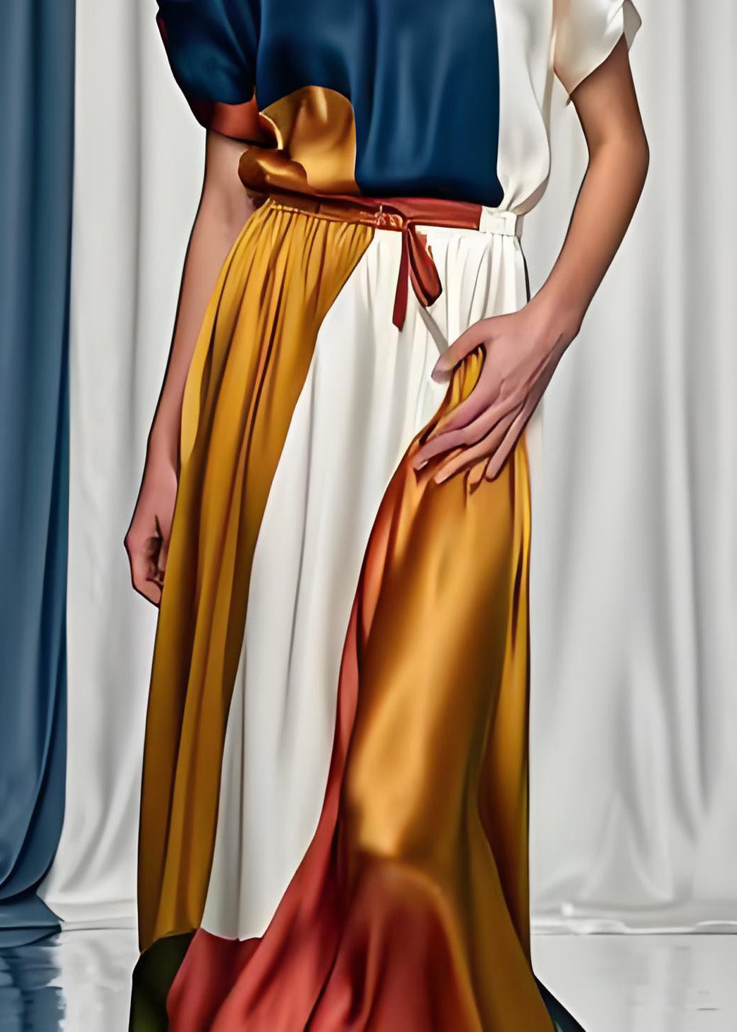 Classic Vintage Dress with a Flattering Fit