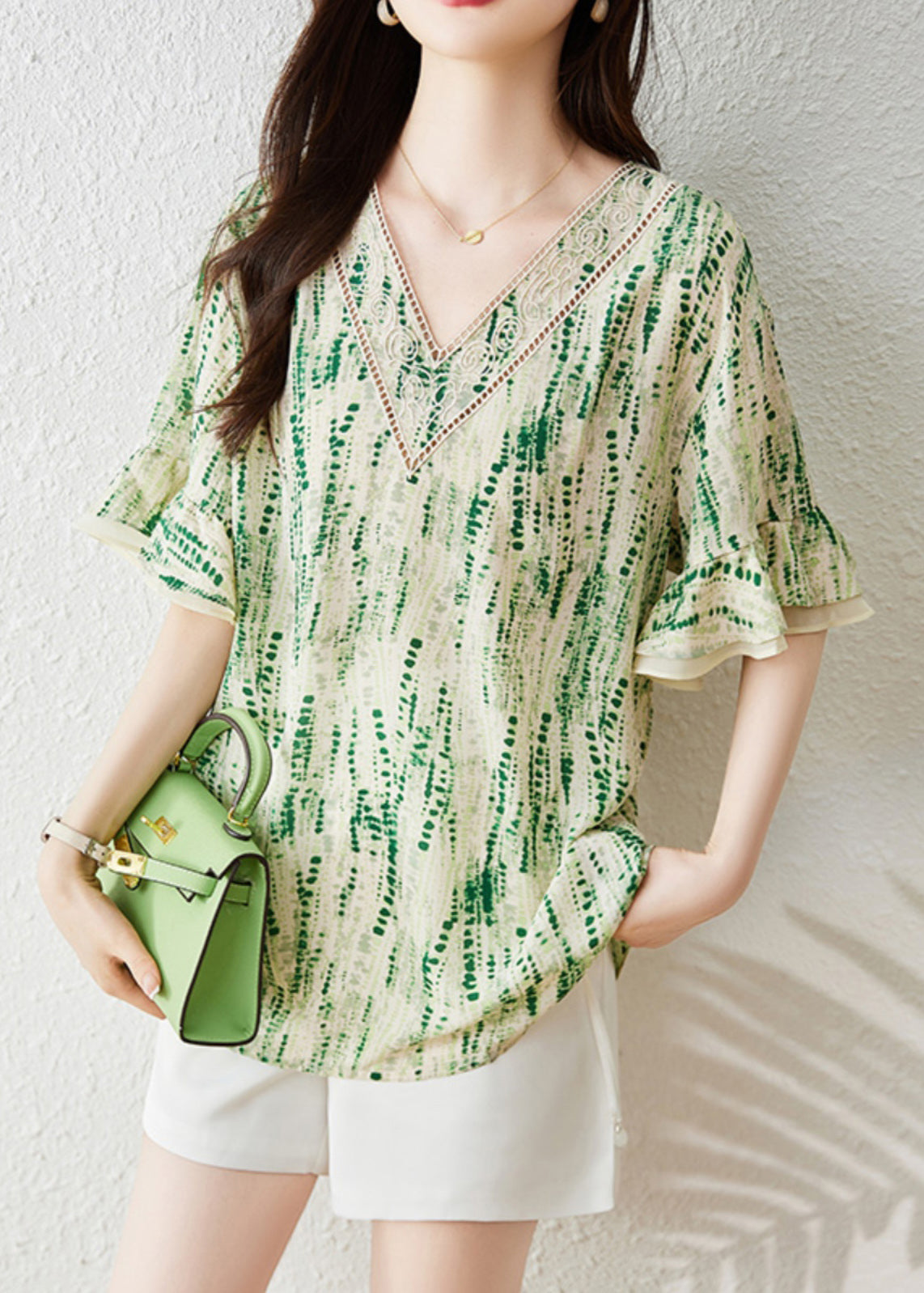 A Vintage Style Shirt with Delicate Timeless Details