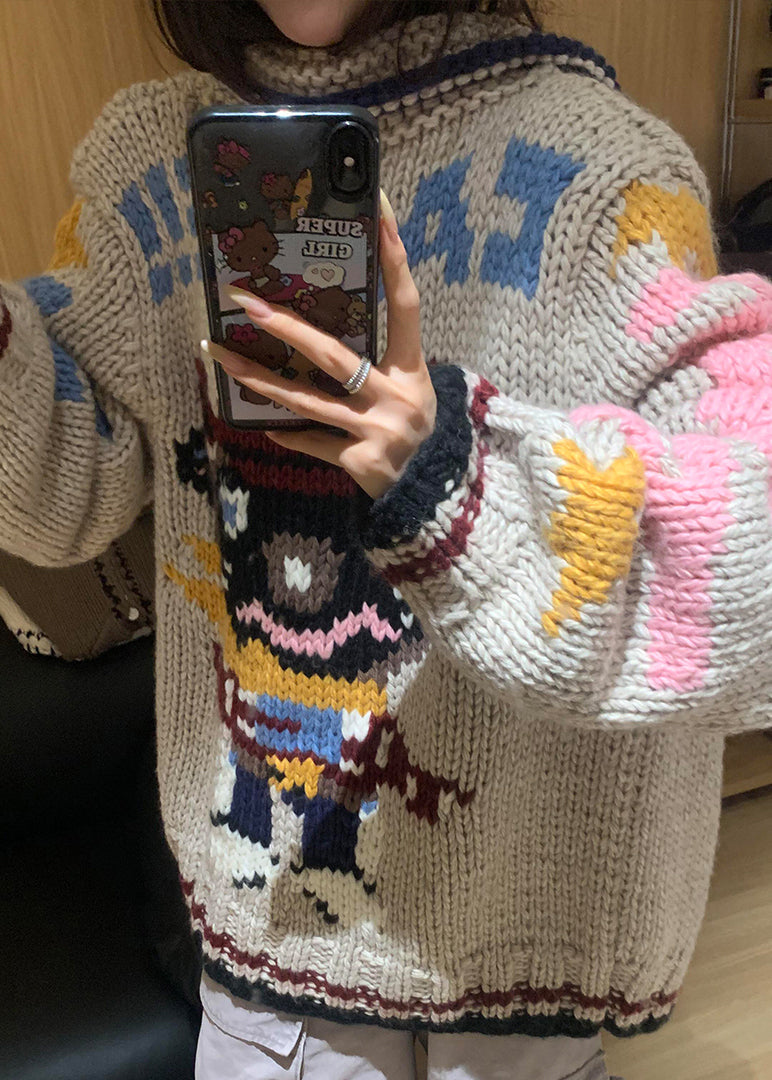 Vintage Inspired Pullover with a Contemporary Edge