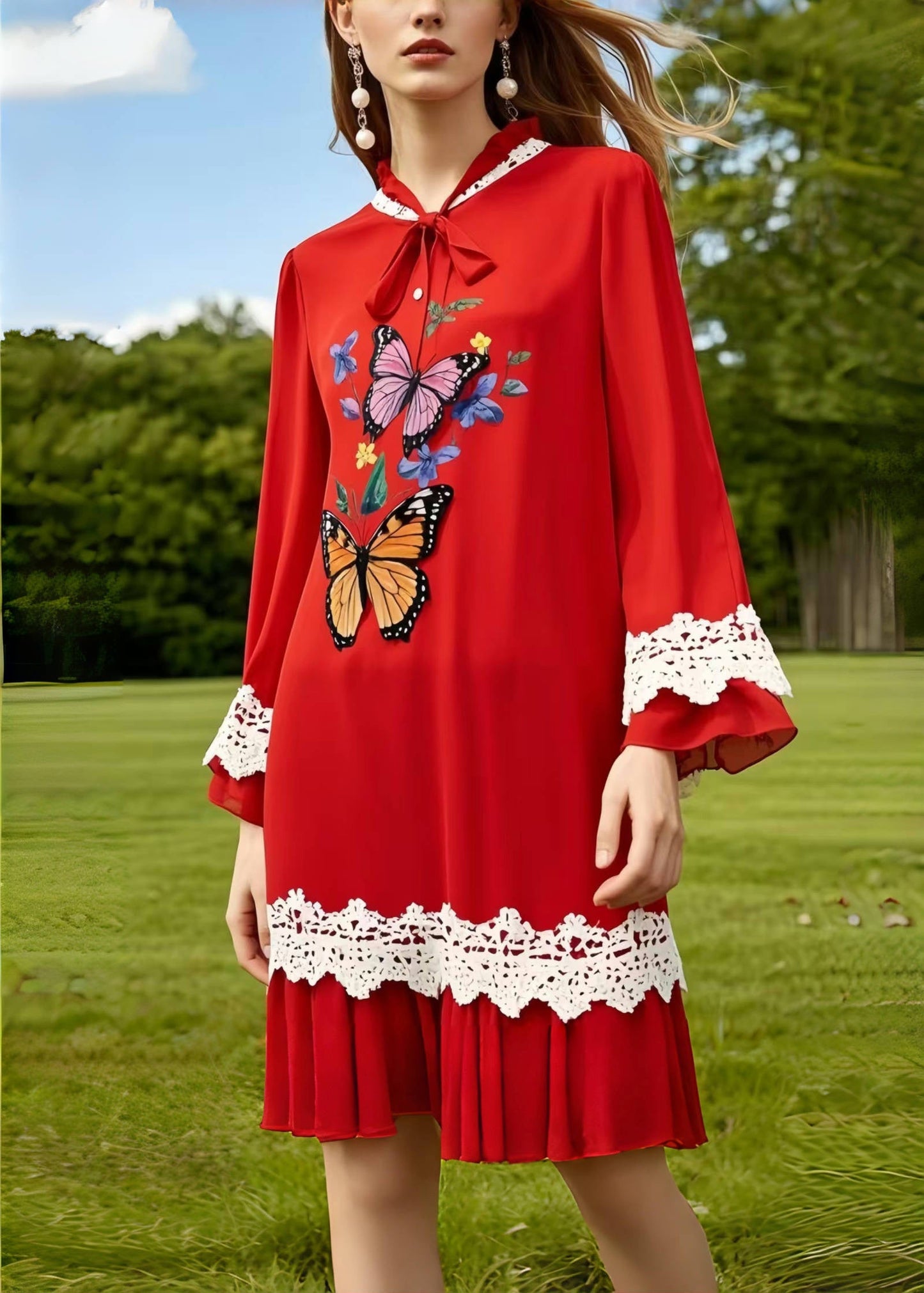 Classic Vintage Dress with a Flattering Fit