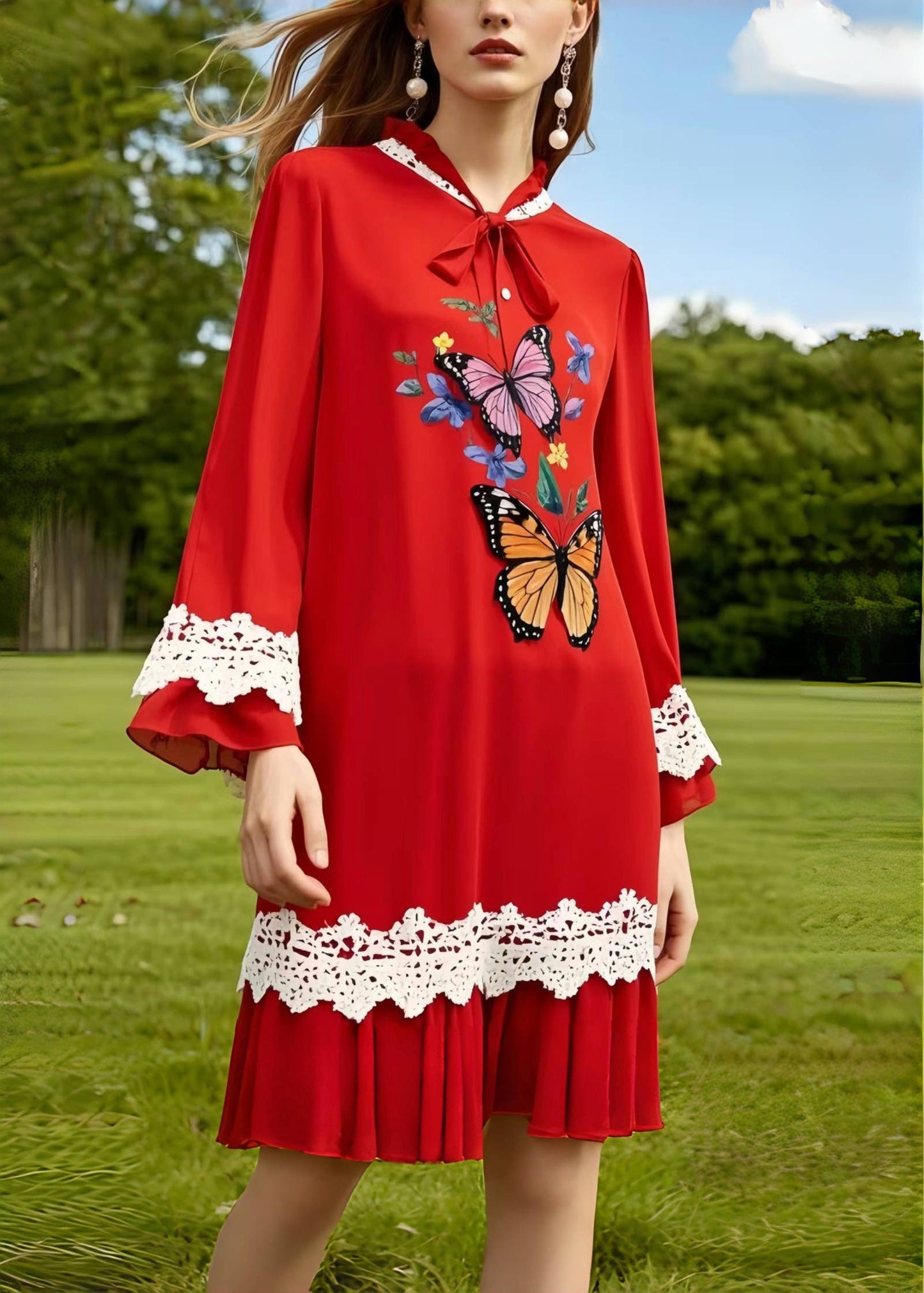 Classic Vintage Dress with a Flattering Fit