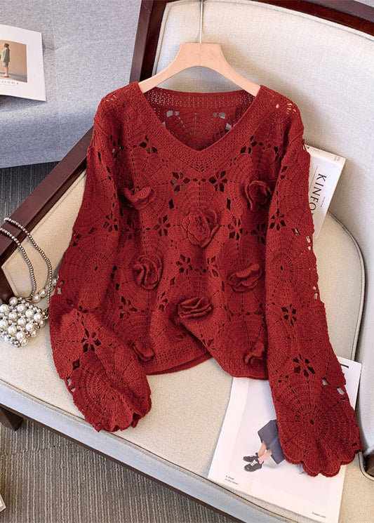 A Vintage Style Sweater with Delicate Timeless Details