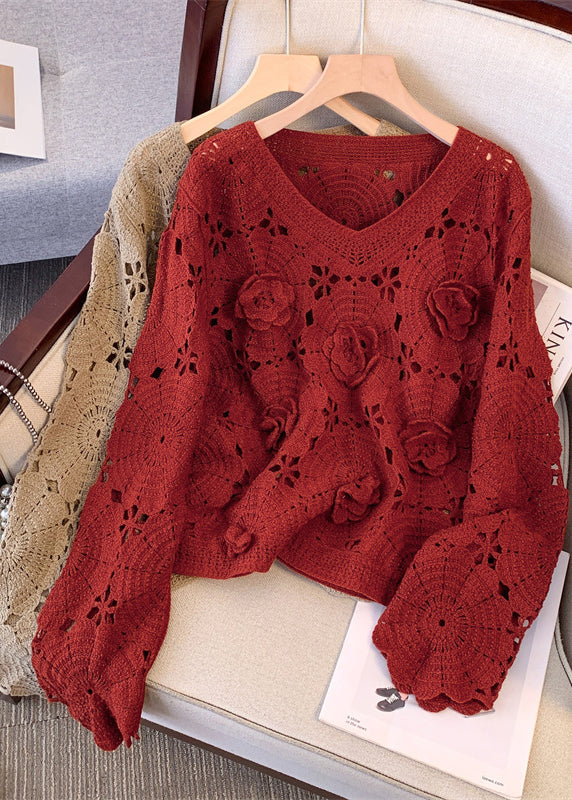 A Vintage Style Sweater with Delicate Timeless Details