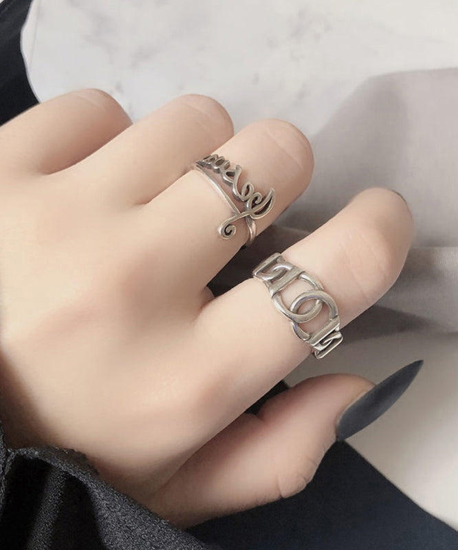 Romantic Silver Set for Special Moments