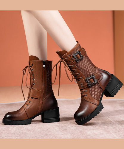 Graceful Orthopedic Boots for Modern Look