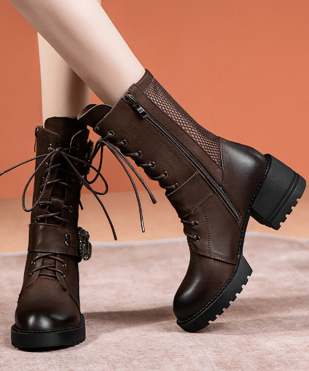 Graceful Orthopedic Boots for Modern Look