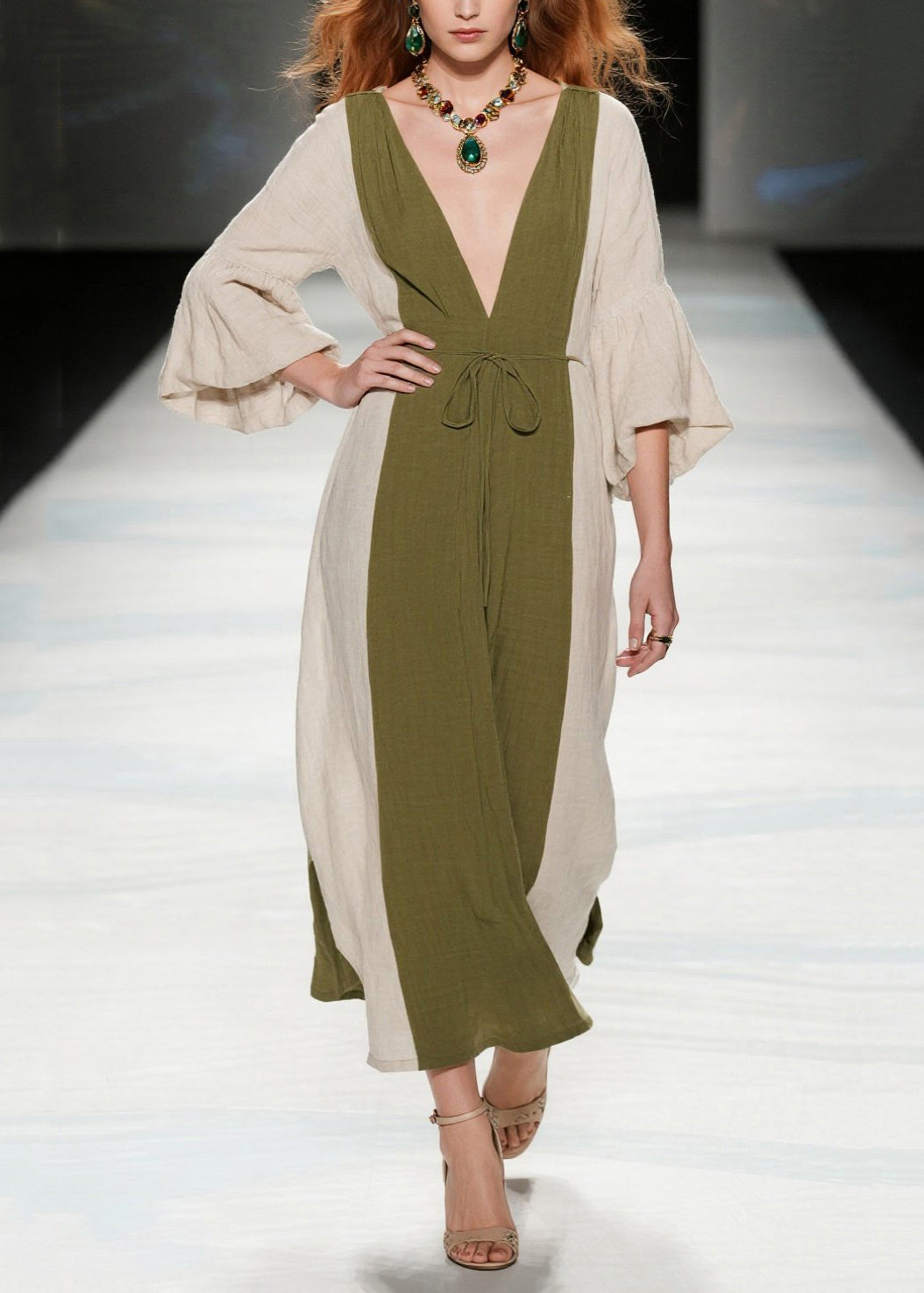 A Vintage Style Dress with Delicate Timeless Details