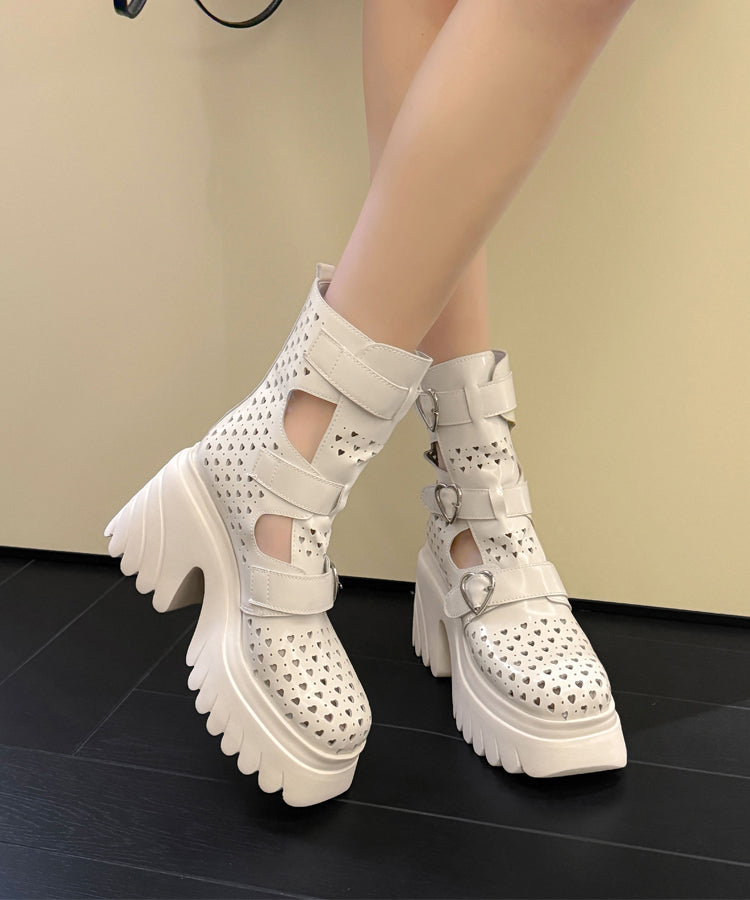 Vintage Inspired Orthopedic Boots