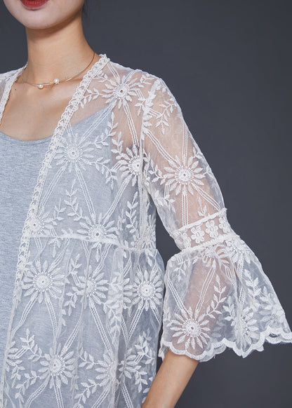 A Vintage Style Cardigan with Delicate Timeless Details