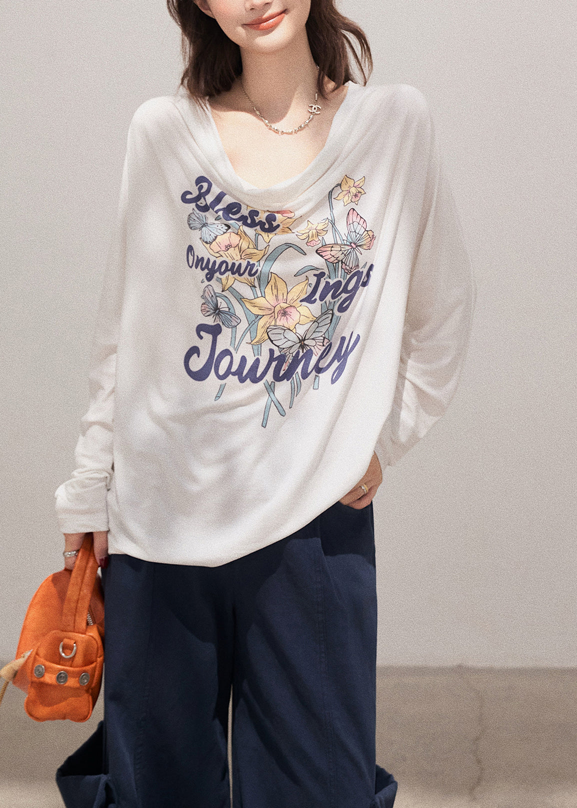 A Vintage Style Pullover with Delicate Timeless Details