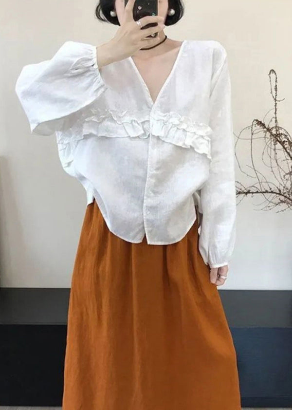 A Vintage Style Top with Delicate Timeless Details
