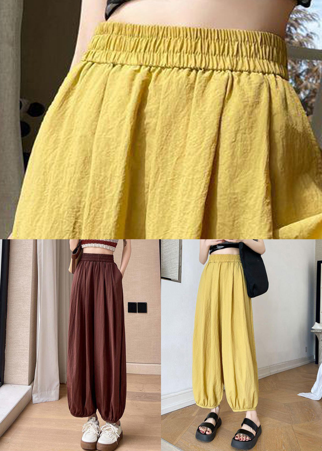 A Vintage Style Pants with Delicate Timeless Details