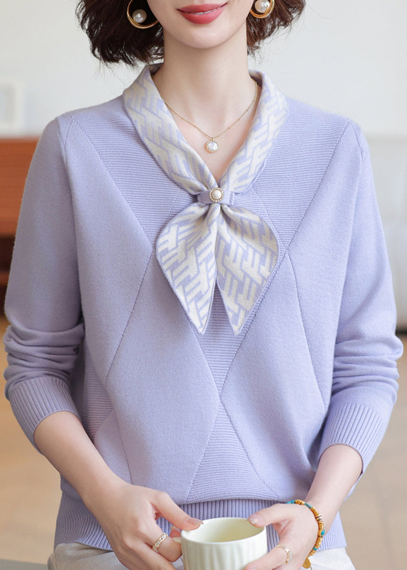 A Vintage Style Sweater with Delicate Timeless Details