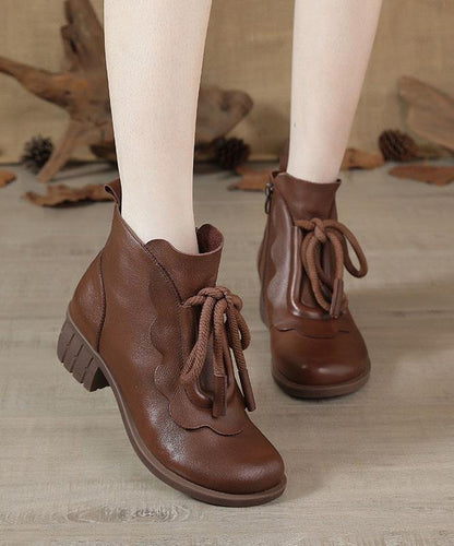 Vintage Inspired Orthopedic Boots