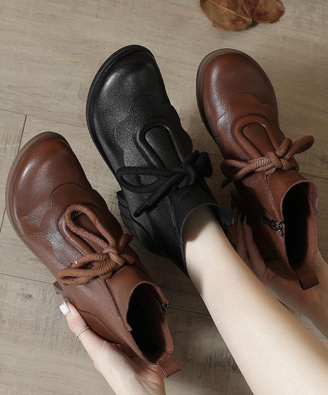 Vintage Inspired Orthopedic Boots