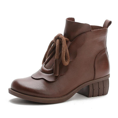 Vintage Inspired Orthopedic Boots