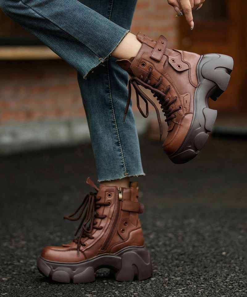 Chic Orthopedic Boots with Unique Design