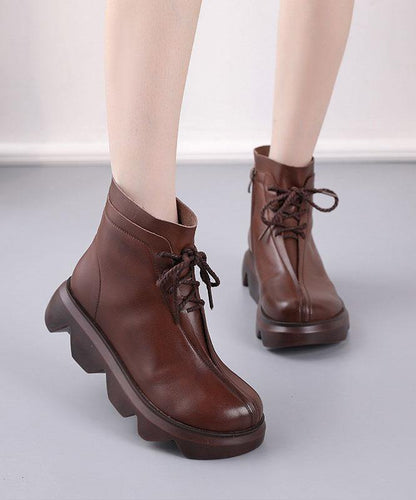 Chic Orthopedic Boots with Unique Design