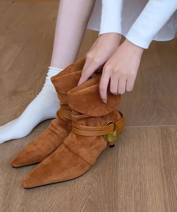 Graceful Orthopedic Boots for Modern Look