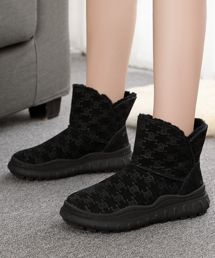 Classic Orthopedic Boots with Timeless Style