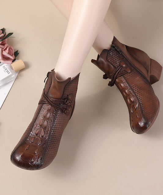 Chic Orthopedic Boots with Unique Design