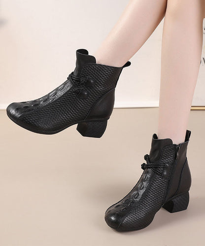 Chic Orthopedic Boots with Unique Design