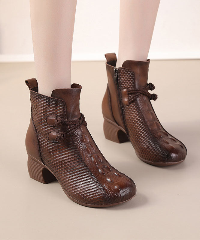 Chic Orthopedic Boots with Unique Design