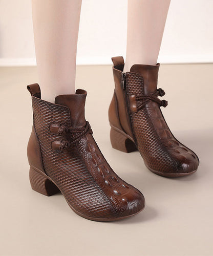 Chic Orthopedic Boots with Unique Design